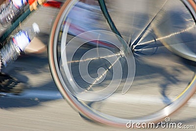 Bicycle Wheel Stock Photo