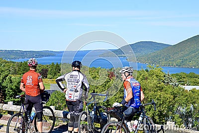 Landscape in Finger Lakes, New York, USA Editorial Stock Photo