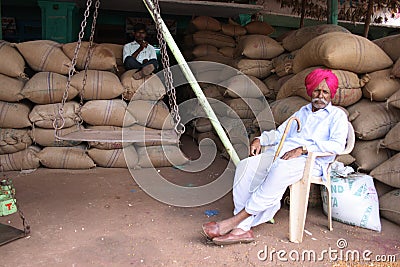 Bidar crop wholesale Market karnataka india asia Editorial Stock Photo