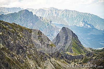 Bielovodska valley in High Tatras mountains, Slovakia. Slovakia landscape. Stock Photo