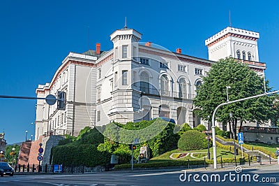 Historical Museum in Bielsko-Biala - Castle of the Sulkowski princes Editorial Stock Photo