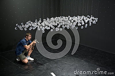 Biennale di Venezia, Art Exibithion Venice Editorial Stock Photo