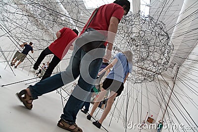 Biennale di Venezia, Art Exibithion Venice 2009 Editorial Stock Photo