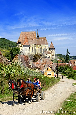 Biertan fortified church, Romania Editorial Stock Photo