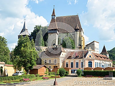 Biertan saxon fortified church, Romania Editorial Stock Photo