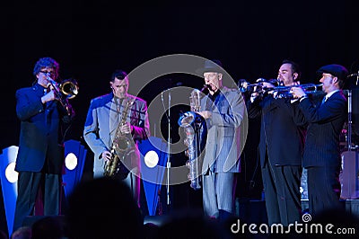 Big Bad Voodoo Daddy Editorial Stock Photo