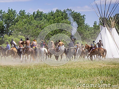 The Big Battle Editorial Stock Photo