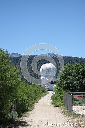 The Big Bear Solar Observatory Editorial Stock Photo