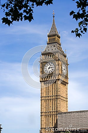 Big Ben clock tower Stock Photo