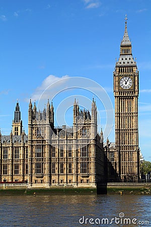 Big Ben clock tower Stock Photo