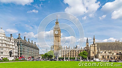 Big Ben e o palácio do timelapse de Westminster vídeos de arquivo Big Ben e o palácio do timelapse de Westminster vídeos de arquivo