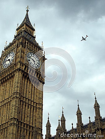 Big ben and houses of parliament, UK Stock Photo