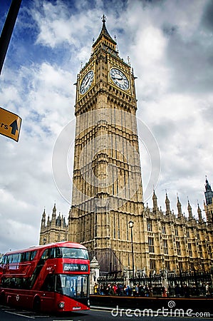 Big Ben, London Editorial Stock Photo