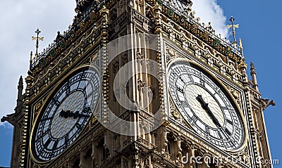 Big Ben in London England Stock Photo