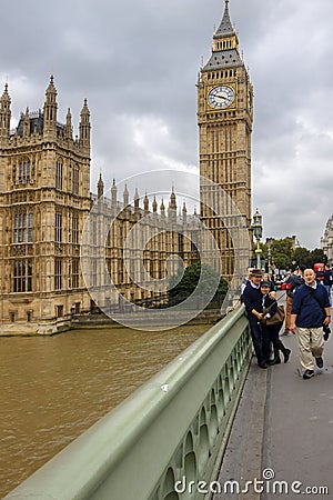 Big Ben. London, England, UK. Editorial Stock Photo