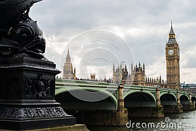 Big Ben in London, United Kingdom Editorial Stock Photo