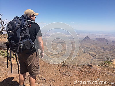 Big Bend, Texas Editorial Stock Photo