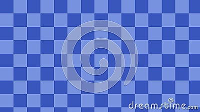 big blue checkers, gingham, plaid, checkerboard pattern background illustration, perfect for wallpaper, backdrop, postcard, and Cartoon Illustration