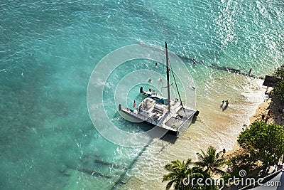 Big Blue Hawaii. Stock Photo