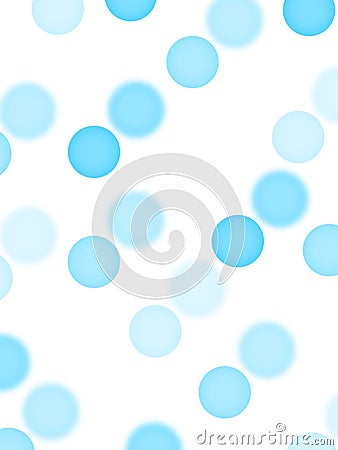 Big blue polka dots Stock Photo
