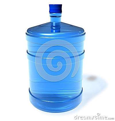 Big bottle of water Stock Photo