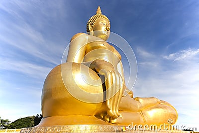 Big Buddha . Stock Photo