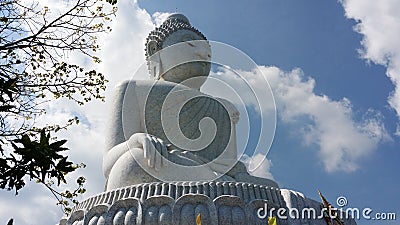 Big Buddha of mercy Stock Photo