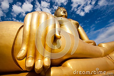Big buddha statue Stock Photo