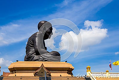 Big Buddha Wat Huay Mongkol. Editorial Stock Photo