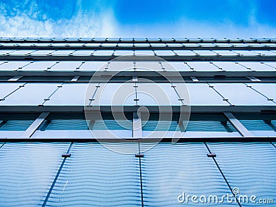 A Big building with symetry Stock Photo