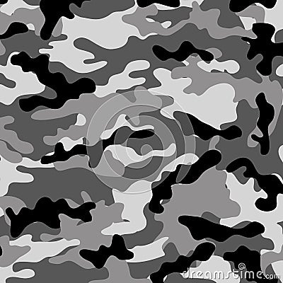 Medium Camouflage Vector Illustration