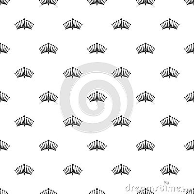 Big crown pattern vector Vector Illustration