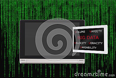 Big data analytics concept Stock Photo