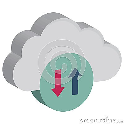 Big data vector icon which can easily modify or edit Vector Illustration