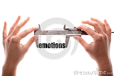 Big emotions Stock Photo