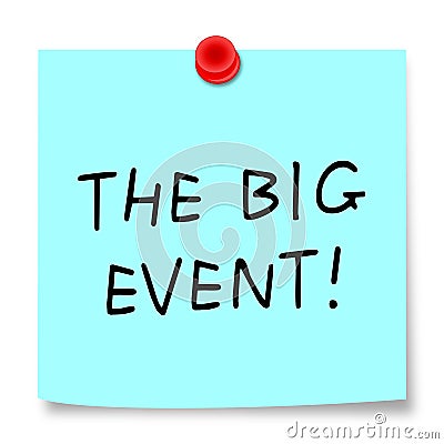 The Big Event Stock Photo