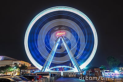 Big Ferris wheel at Asiatique, Bangkok, Thailand Editorial Stock Photo