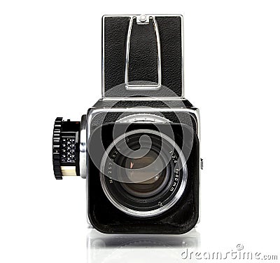 Medium format camera Stock Photo