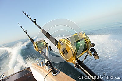 Big game fishing Stock Photo