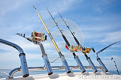 Big game fishing Stock Photo