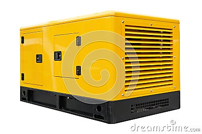 Big generator Stock Photo