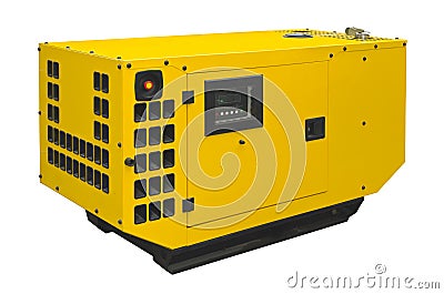 Big generator Stock Photo