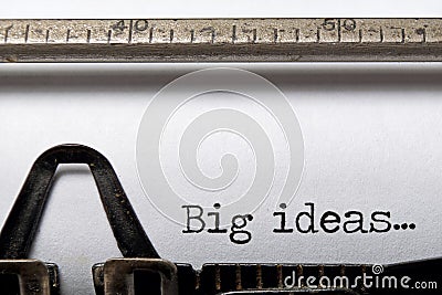 Big ideas Stock Photo