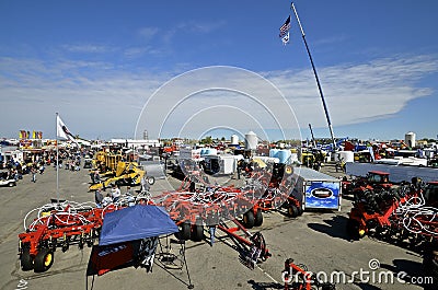 Big Iron Farm Show Editorial Stock Photo