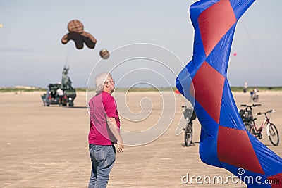 Big kite fight 4 Editorial Stock Photo