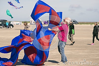 Big kite fight 1 Editorial Stock Photo