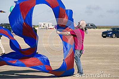 Big kite fight 2 Editorial Stock Photo