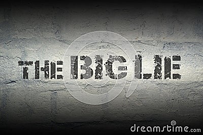 The big lie gr Stock Photo