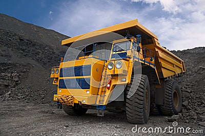 Big mining truck Stock Photo