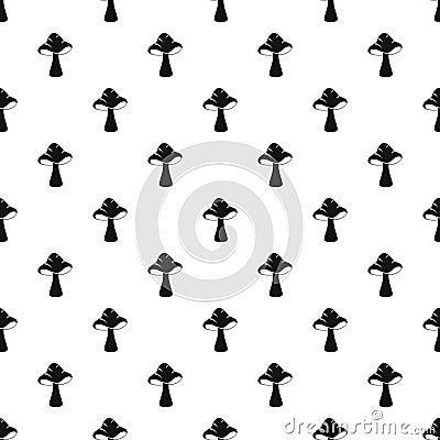 Big mushroom pattern vector Vector Illustration